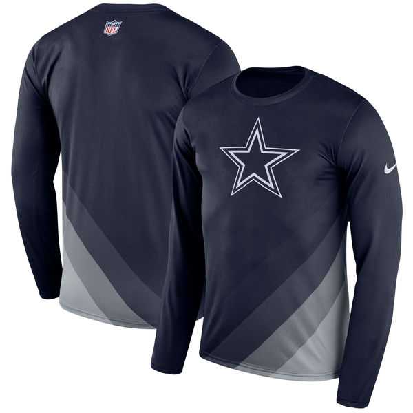 Dallas Cowboys Nike Navy Sideline Legend Prism Performance Long Sleeve T-Shirt,We sell and wholesale Dallas Cowboys Nike Navy Sideline Legend Prism Performance Long Sleeve T-Shirt on line form chian!